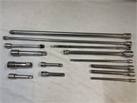 Variety 14 ratchet driver extensions