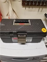 RUBBERMAID TOOL BOX AND MISC