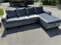 Sofa With Storage- Gray