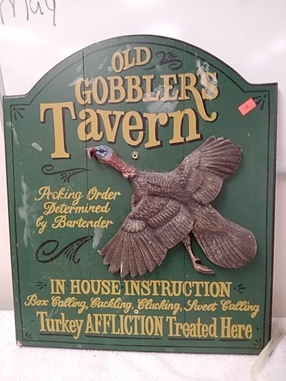 Old gobblers Tavern sign