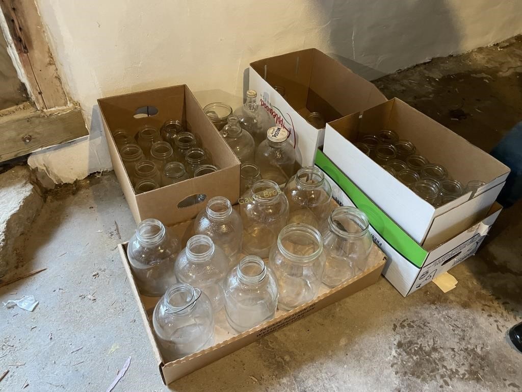 Canning Jars, Glass Jars