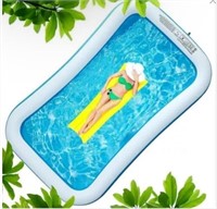 Santabay $93 Retail 10' Inflatable Pool, Above
