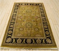 Hand Knotted Wool Rug.