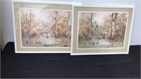 11”x14” frames duck pictures see pic for artist
