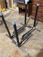 (4) Metal vertical Bike Racks