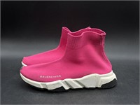 NOT AUTHENTICATED Balenciaga Pink Cloth Shoes