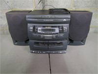 Sharp 3 CD Changer Stereo Model CD-C406