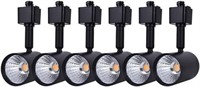 mirrea 6 Pack LED Track Lighting Heads Compatible