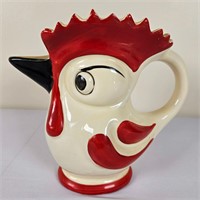 Ditmar Urbach Art Deco Rooster Pitcher 7"