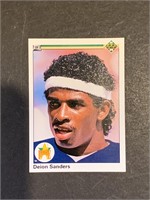 1990 Upper Deck Deion Sanders New York Yankees Roo