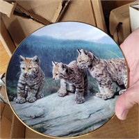 "three of a kind" collector plate