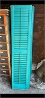GROUP LOT OF WOOD SHUTTERS