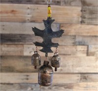 Oak Leaf Motif Spirit Bell Mobile