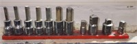 Snap On Assorted 3/8" drive sockets