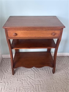 Vintage Empire Style Table w/ Drawer