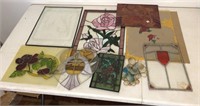 Lot of Stained Glass Flowers
