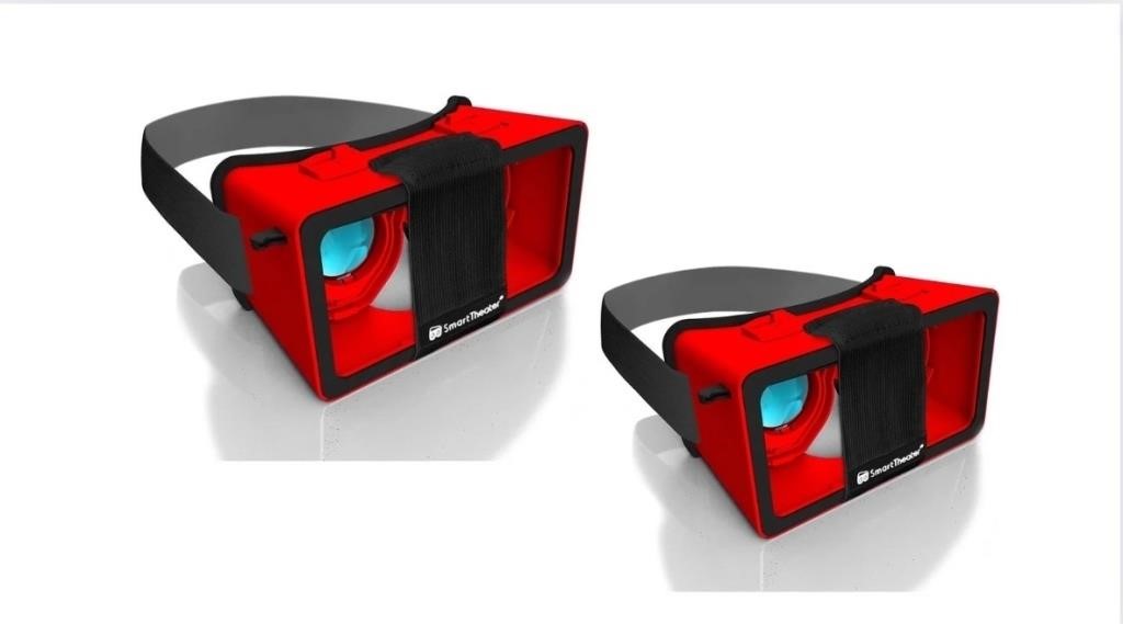 LOT 2 NEW IN BOX SMART THEATER VR HEADSET