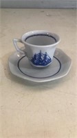 Wedgwood American Clipper cup & saucer set