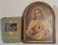 Jesus Christ Picture (13"×17.5") & 1969-1970