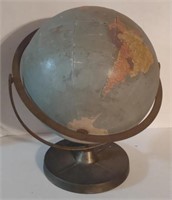 Vtg. Replogle Reference Legend Earth Globe (12")