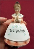 Enesco Mother in the Kitchen Praying Bell 4.5"