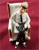 JFK in Rocking Chair Salt & Pepper Shaker Set