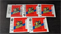 5 1981 82 Topps Hockey Wax Wrapper