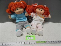 2 Cabbage Patch dolls