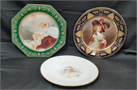 (3) Portrait Plates - See Description