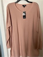 Women's XL Pink Sweater NWT