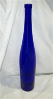 19" T Cobalt Blue Bottle