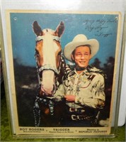 Vtg Republic Pictures Roy Rogers/Trigger Promo