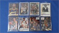 Assorted Basketball Cards-Hardaway,Johnson,Webber
