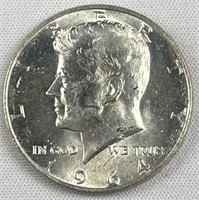 1964 JFK 90% Silver Gem BU Nice Mint Luster