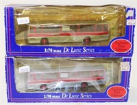 Two Exclusive first edition De Luxe Series coaches