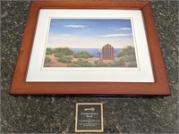 Signed & Numbered Anne Gallant Beach View Print