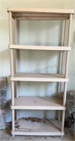 Portable 5 Shelf Shelving System 16” x 34” x 73”