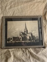 Chichester Cathedral Print 24 1/2"x19" Tall