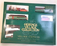 Village Express HO Scale Train & Track Set