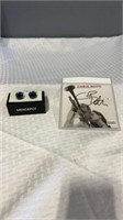 Signed Chris Botti cd and Mens cuff links in box