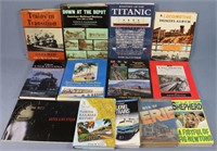 (13) Railroad Collector Books