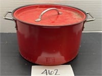 Camping pot with lid; Coleman?