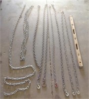 Medium and heavy tie/pull chains