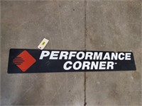 Performance Corner acrylic sign