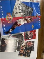 MICHAEL JORDAN COLLECTIBLE LOT WITH POSTER