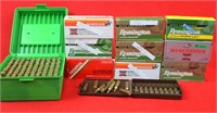 (154+-) 22-250 and Assorted Brass