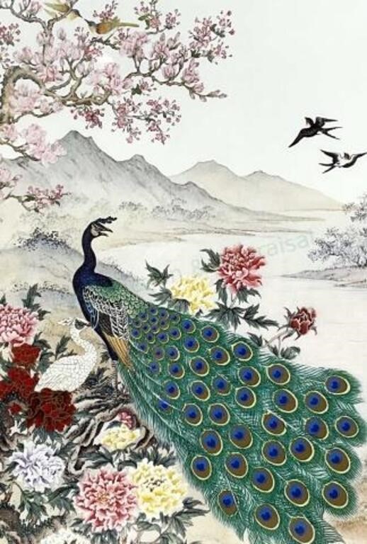 Wei Tseng Yang Painting On Silk