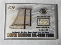 2002 NHL All-Star Game Net Patch Hockey Card /500