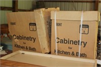 3 TIMBERLAKE KITCHEN CUPBOARDS IN PACKAGING