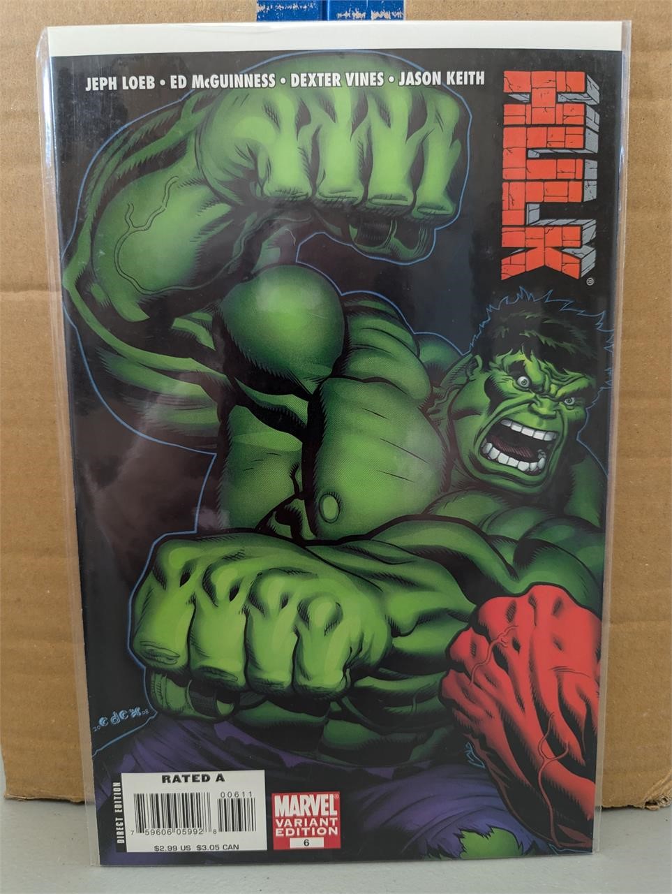 Hulk, #6  Variant